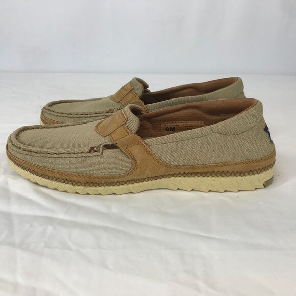 WRANGLER TWISTED X ~ MENS 9M ~ TAN ZERO-X ~ LOAFER SLIP ON SHOE - Picture 4 of 8